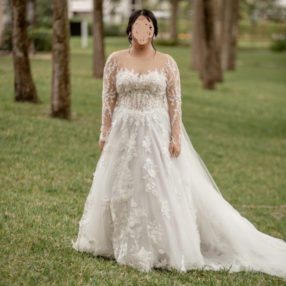 Morilee Farrah Wedding Dress Size 10 Lavender